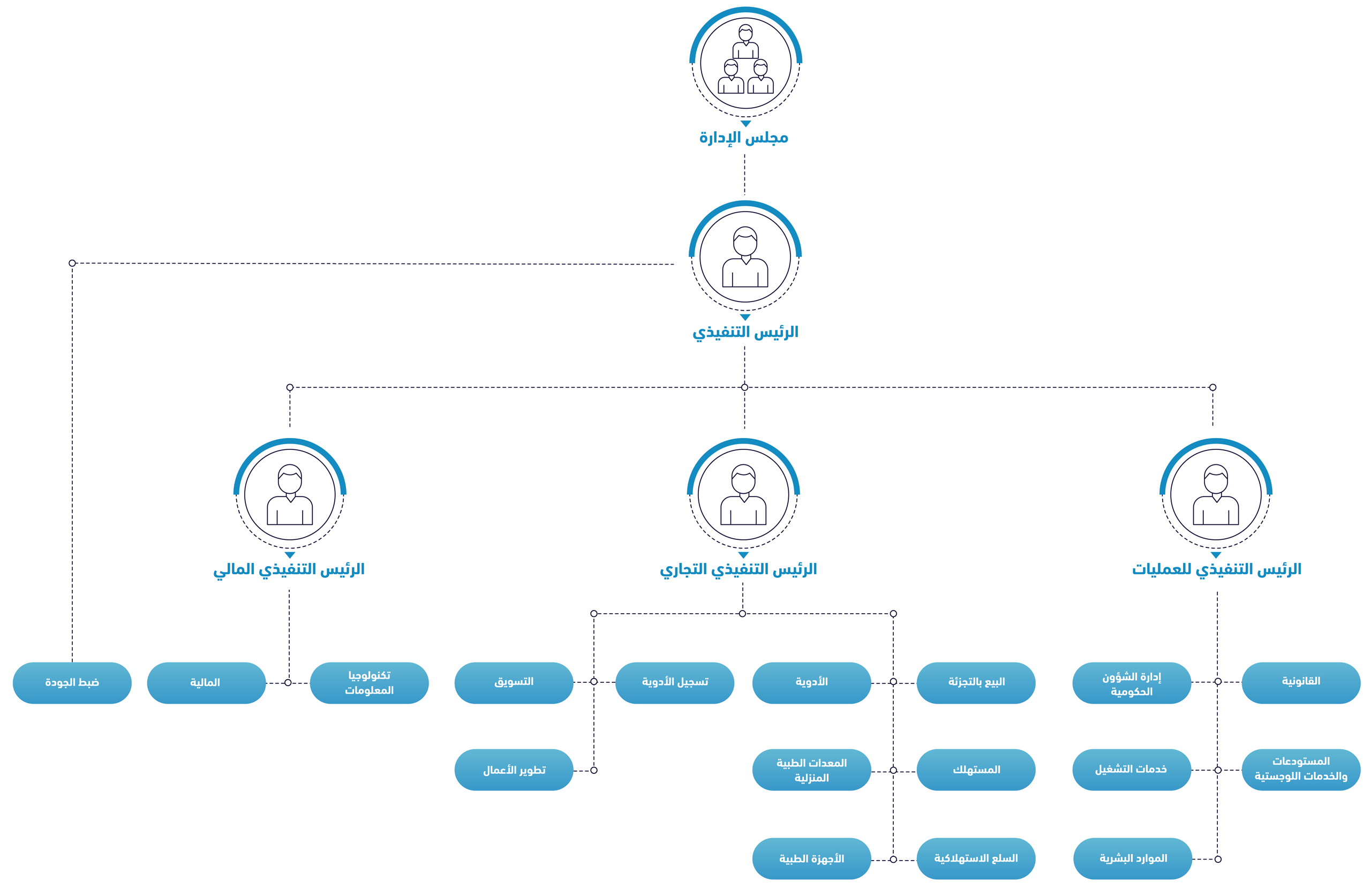 Alghanim Healthcare Organization Chart
