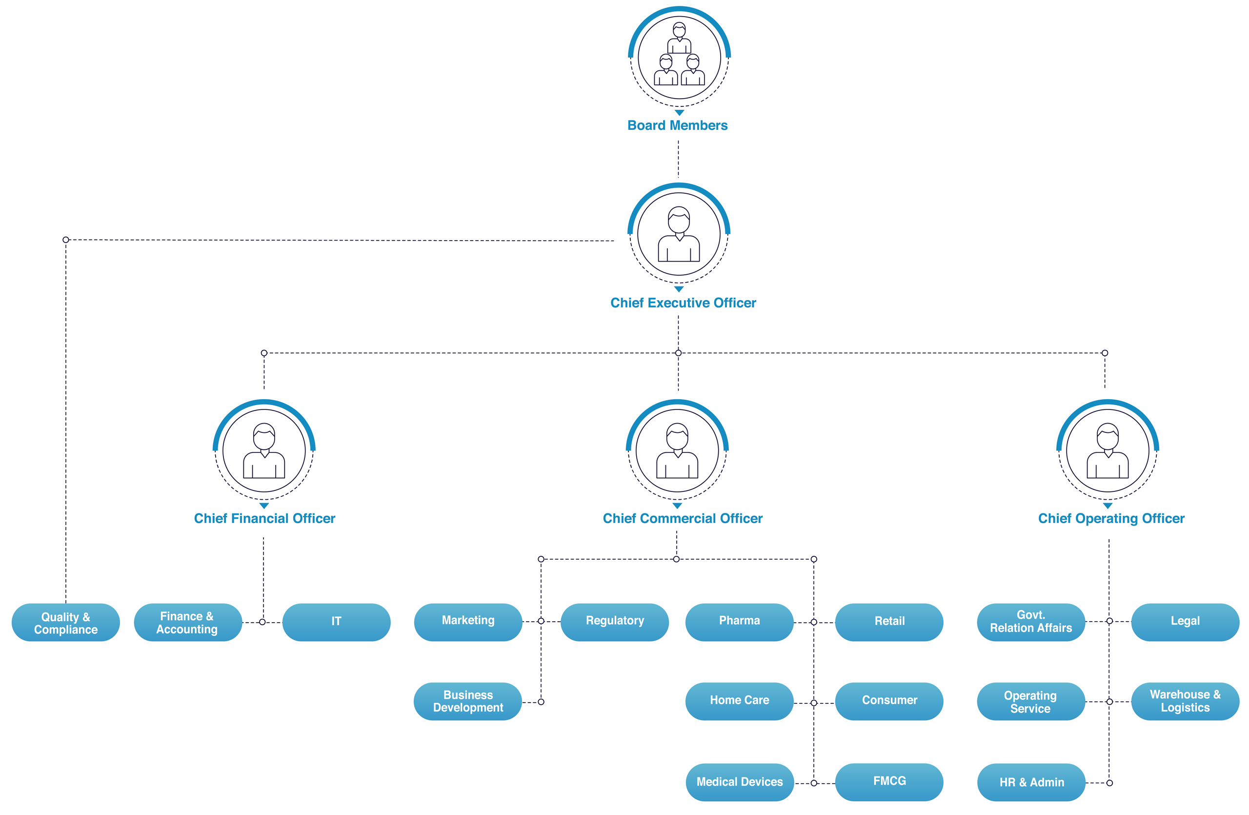 Alghanim Healthcare Organization Chart