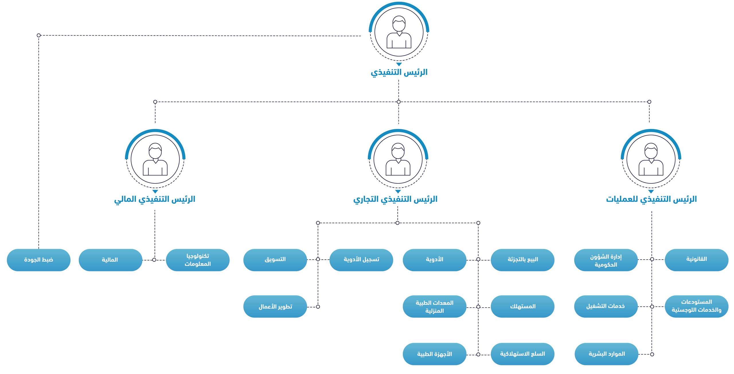 Alghanim Healthcare Organization Chart
